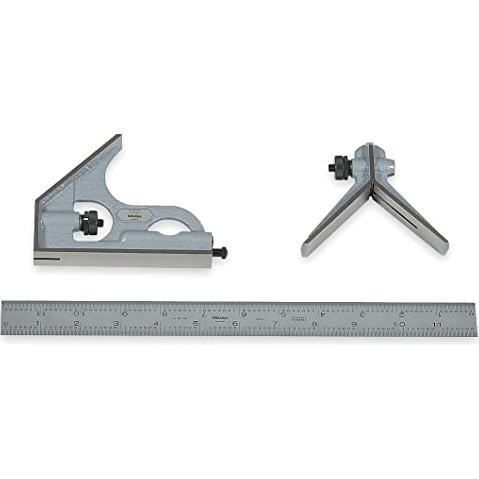 Mitutoyo Combination Square Set, Series 180 | Mitutoyo by KHM Megatools Corp.