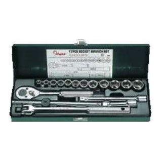 Hans 3617 3/8" Drive 18pcs Socket Wrench Set | Hans by KHM Megatools Corp. Main image