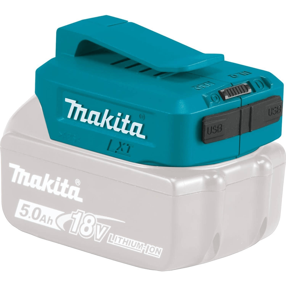 Makita ADP05 18V (LXT) Power Source Adapter for Battery with USB Port - Goldpeak Tools PH Makita Main image