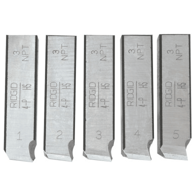 Ridgid NPT Pipe Dies for 4PJ Geared Pipe Threader | Ridgid by KHM Megatools Corp. Main image