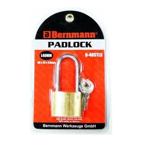 Bernmann Brass Padlock Long Shackle | Bernmann by KHM Megatools Corp. Main image
