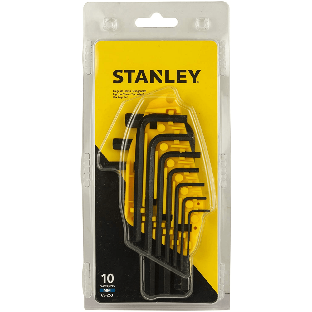 Stanley Hexagonal Allen Wrench Key Set (Standard End) | Stanley by KHM Megatools Corp. Main image