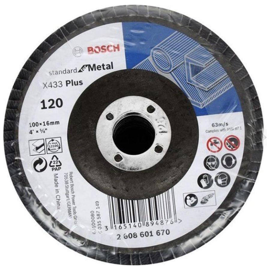 Bosch Flap Disc for Wood and Paint (Pack of 11) - KHM Megatools Corp. Main image