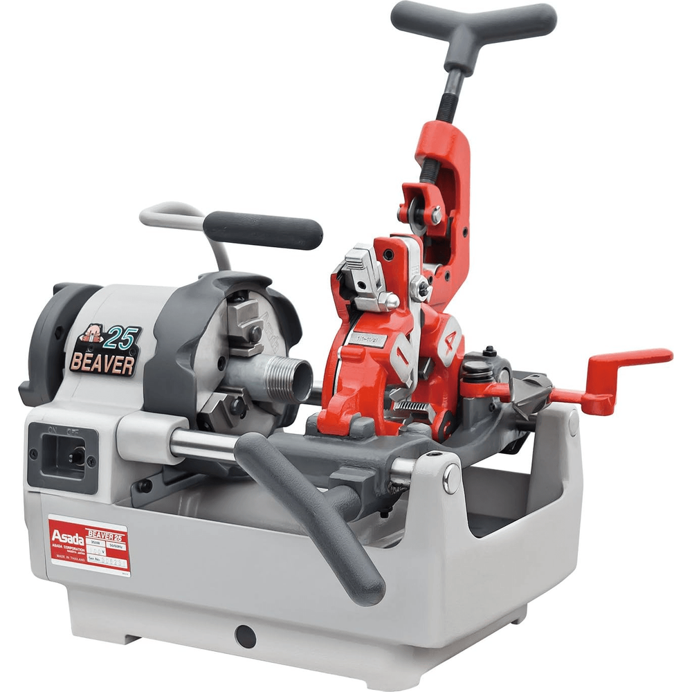 Asada Beaver 25 (BE25B) Electric Pipe Threading Machine 1/2~1” - KHM Megatools Corp. Main image