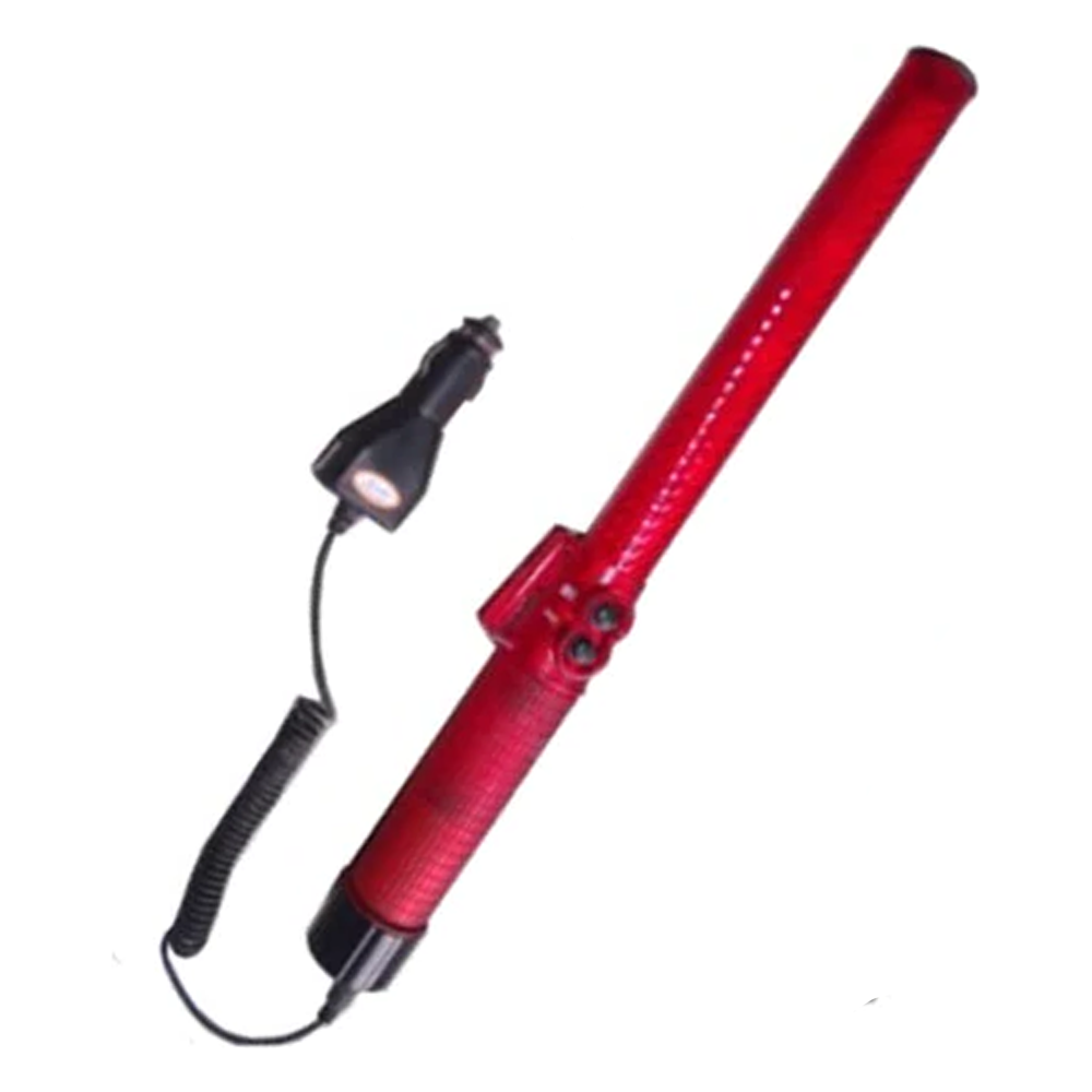Meiho 7470 Red Traffic Magnetic Baton Rechargeable | Meiho by KHM Megatools Corp. Main image