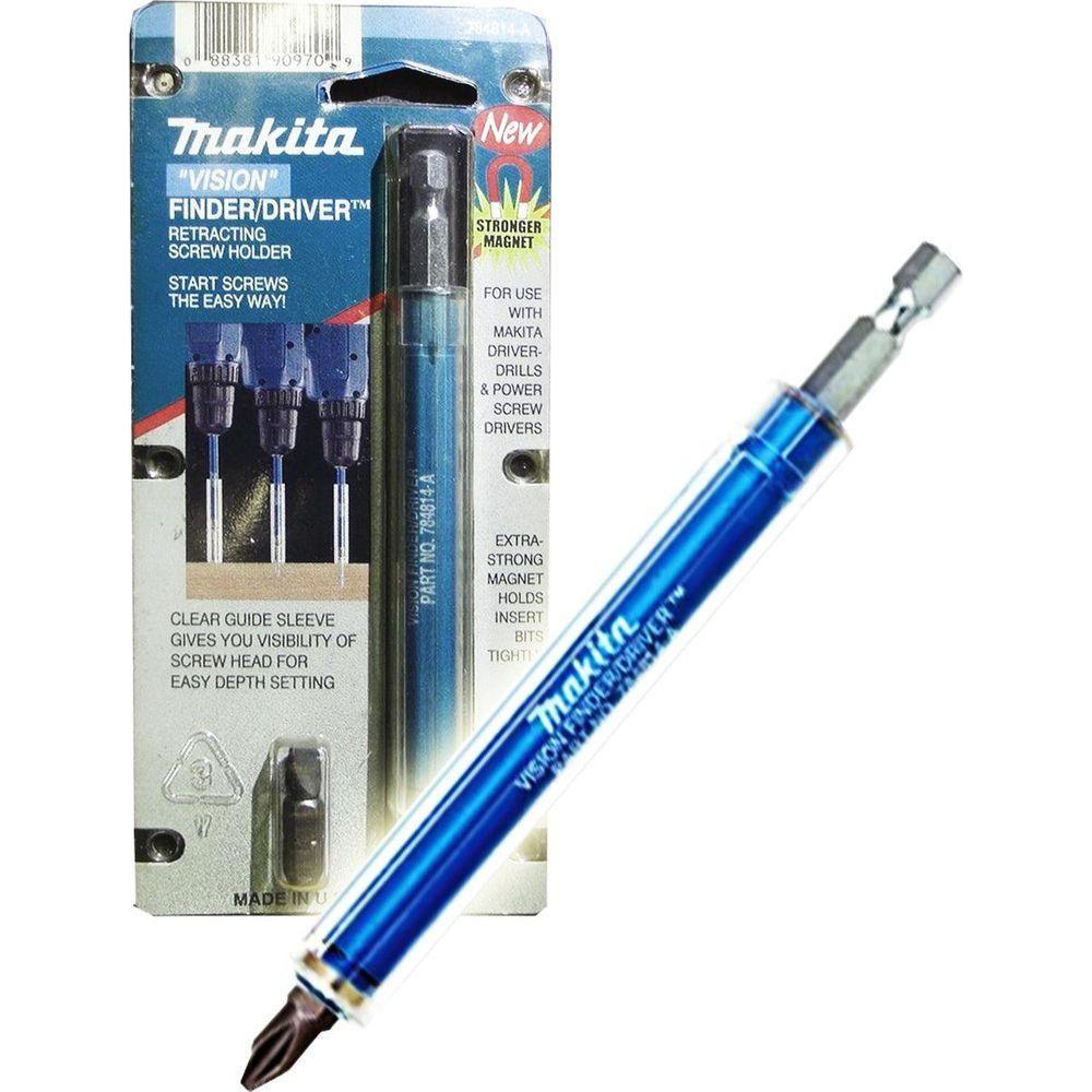 Makita 784814-A Vision Magnetic Finder Retracting Screw Driver Bit Holder - KHM Megatools Corp. Main image