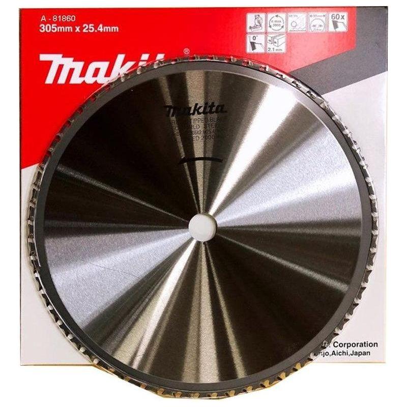 Makita A-81860 Circular Saw Blade 12" x 60T for Mild Steel / LC1230 - KHM Megatools Corp. Main image