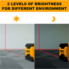 Ingco HLL156508 Line Laser Level (Cross Line) [15 meters] - KHM Megatools Corp.