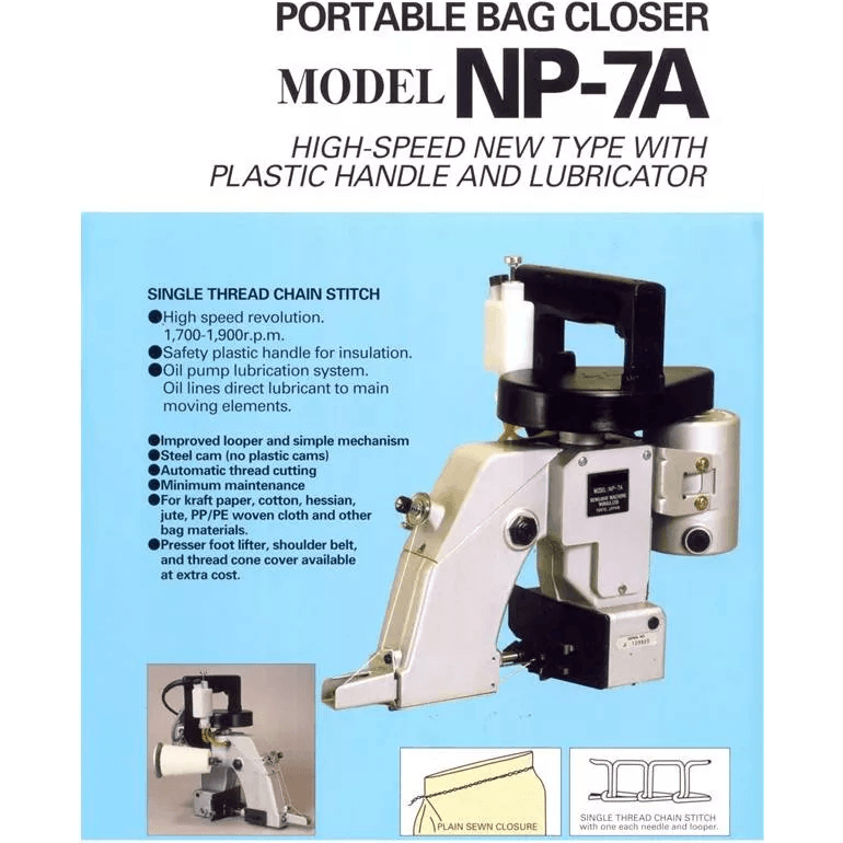 Newlong NP-7A Portable Bag Closer (Japan) Secondary image