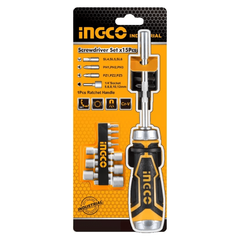 Ingco AKISD1508 15in1 Ratchet Screwdriver Set - KHM Megatools Corp.