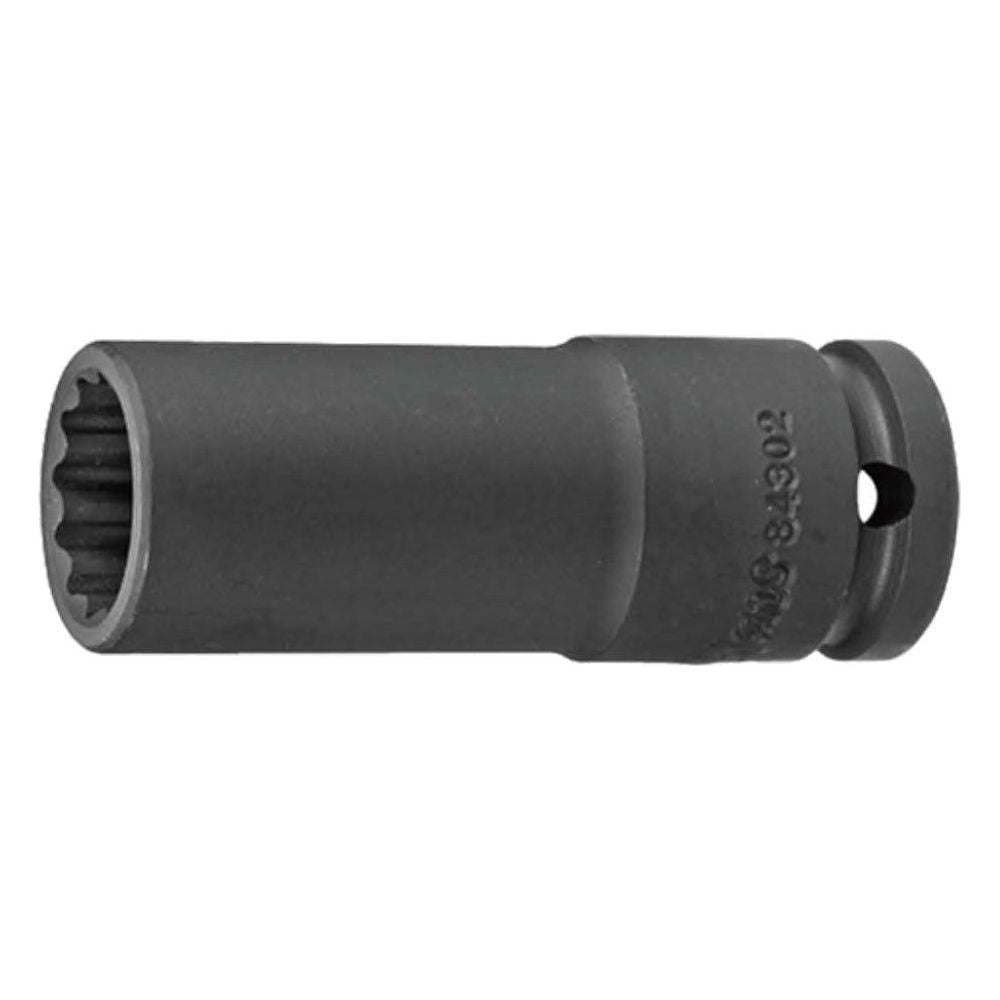 Hans 84302M 1/2" Drive Deep Impact Socket Wrench 12pts [Loose] - KHM Megatools Corp.