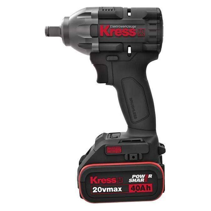 Kress KU270 20V Cordless Brushless Impact Wrench 1/2" - Goldpeak Tools PH Kress Main image