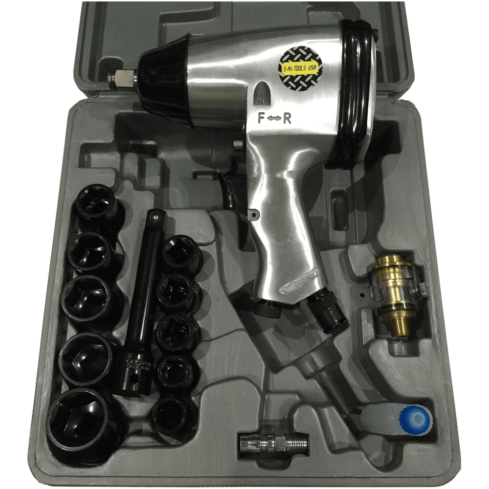 S-Ks Tools PAW-04028K Pneumatic Impact Wrench Kit 1/2" Drive | SKS by KHM Megatools Corp. Main image