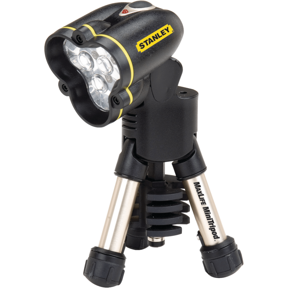 Stanley 95-111 Flashlight with Mini Tripod 5" - KHM Megatools Corp.