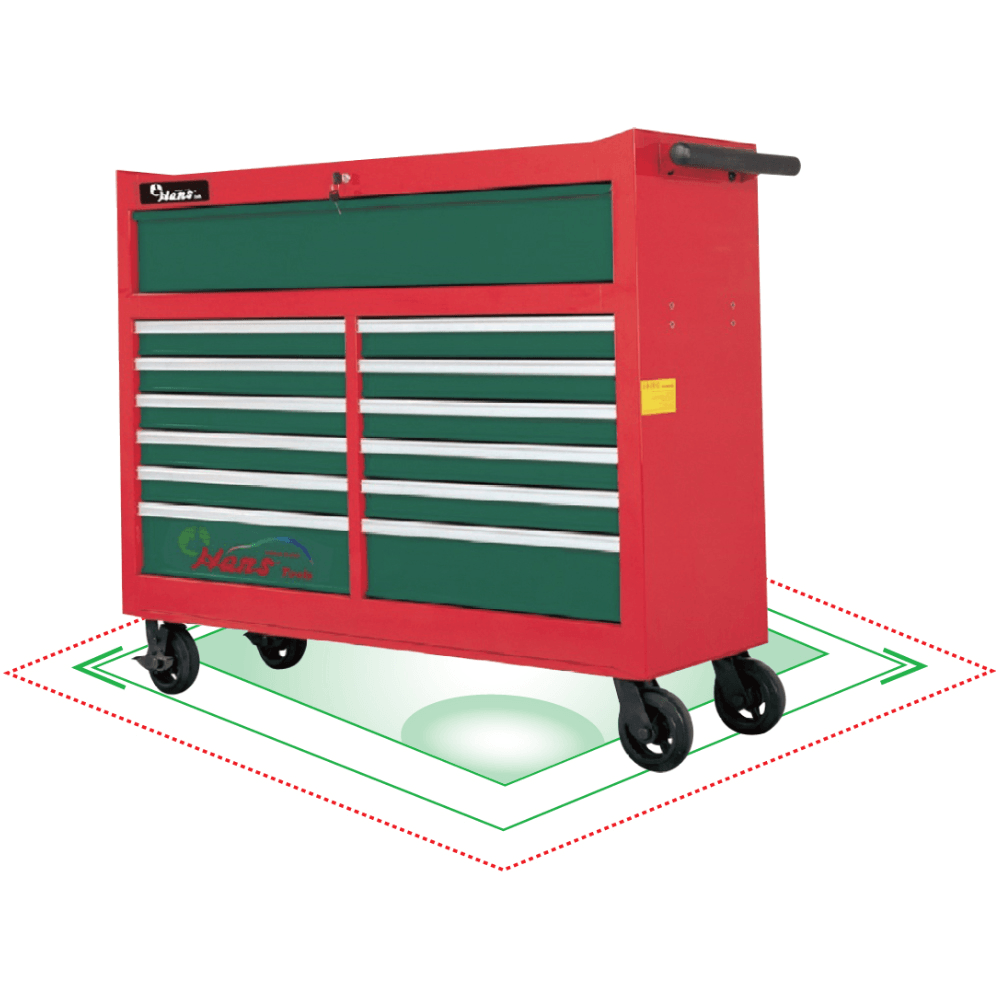 Hans 9913HQ-53 Tool Cabinet 13 Drawers 53" - KHM Megatools Corp. Main image