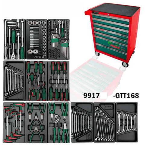 Hans GTT-168 Automotive Tools With Cabinet (168 pcs) - KHM Megatools Corp. Main image