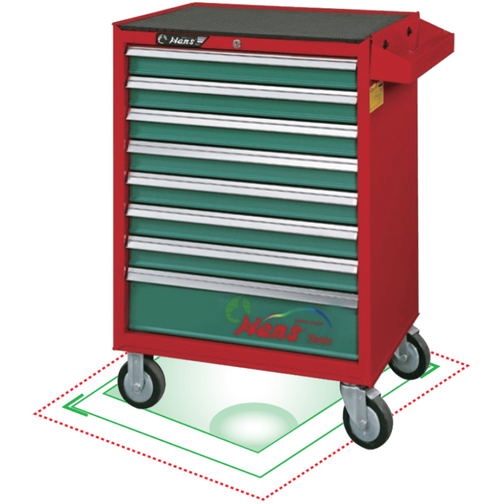 Hans 9918 HQ Tool Cabinet 8 Drawers - KHM Megatools Corp. Main image