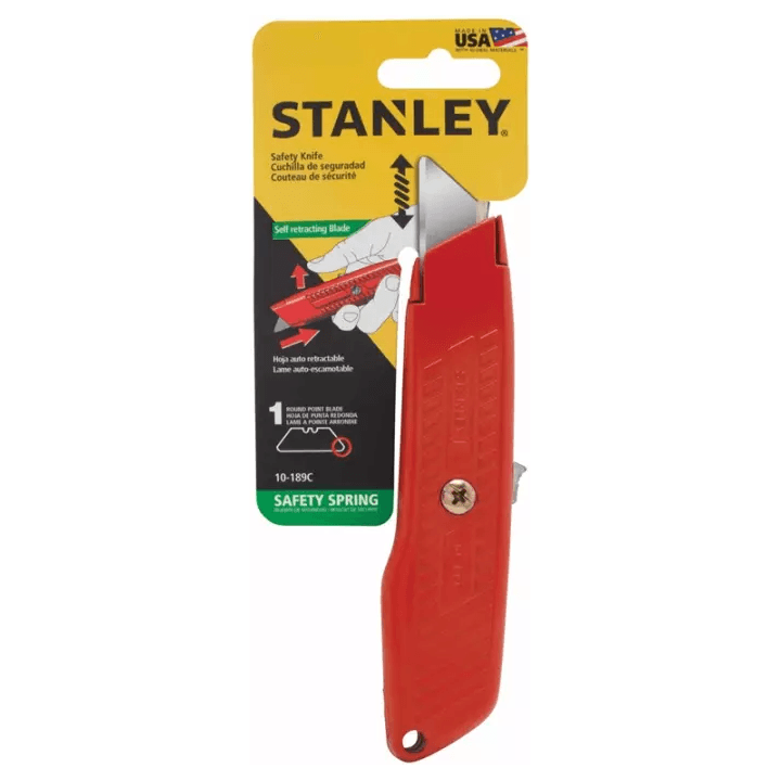 Stanley 10-189C Self Retracting Safety Utility Knife (US-Made) Secondary image
