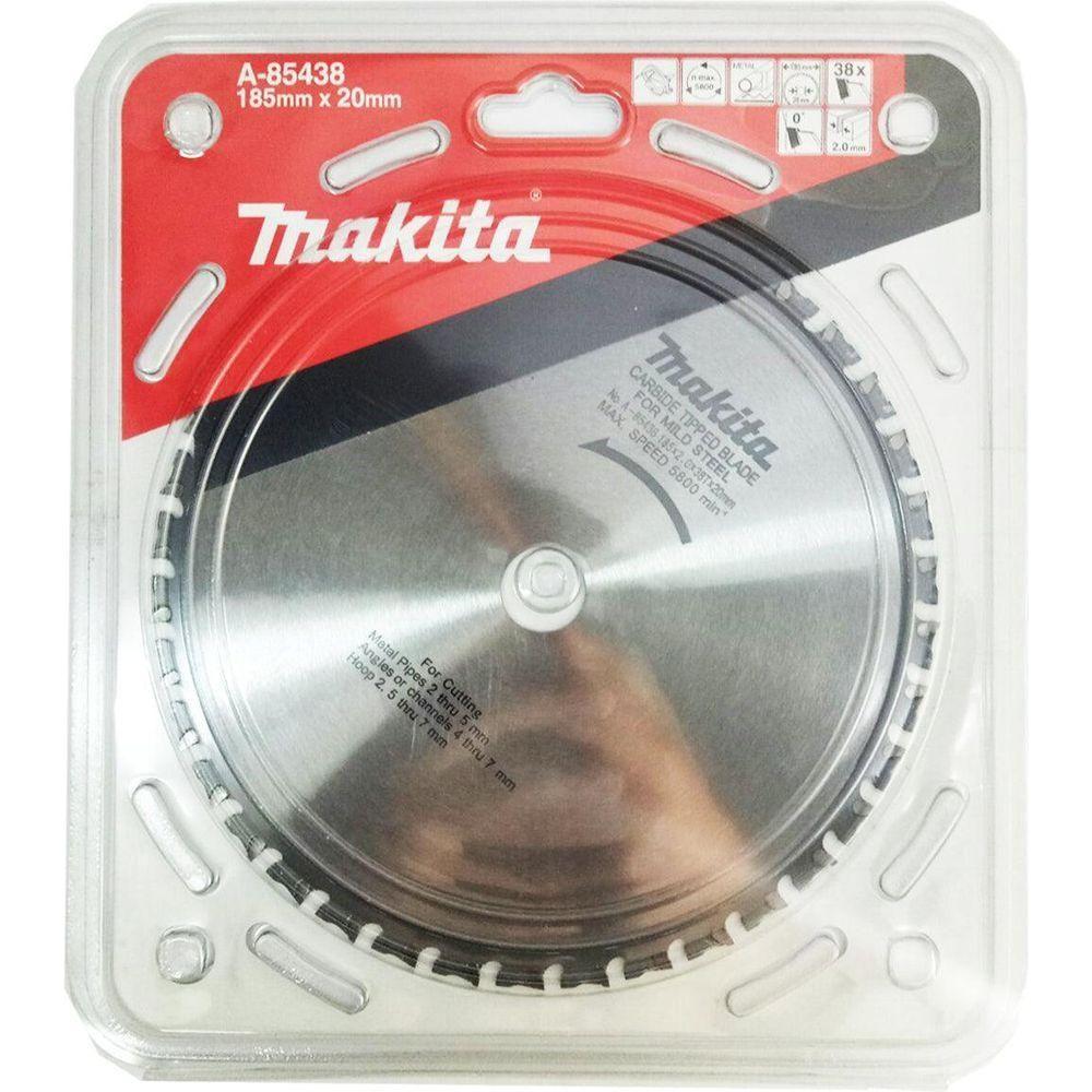 Makita A-85438 Circular Saw Blade 7-1/4" x 38T for Mild Steel / 4131 - KHM Megatools Corp. Main image