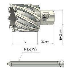 Benzwerkz HSS Annular Cutter Drill Bit for Magnetic Drill Press Secondary image