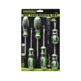Greenfield 6pcs Screwdriver Set with Voltage Tester Pen | Greenfield by KHM Megatools Corp. Main image