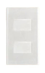 Omni WP2-S13 2pcs. 1-Way Switch in White Plate 16A (Wide Series) | Omni by KHM Megatools Corp.