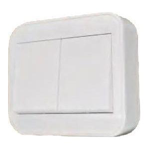 Omni WSS-202-PK Surface Type Switch 2-Gang 10A | Omni by KHM Megatools Corp. Main image