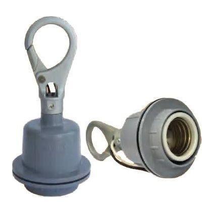 Omni E40-608H E40 Heavy Duty Lamp Holder with Hook 6A 250V | Omni by KHM Megatools Corp. Main image
