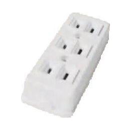 Omni STO-003 Spring Type Outlet 3-Gang 10A 250V | Omni by KHM Megatools Corp. Main image