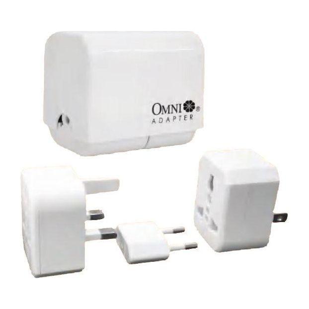 Omni WUA-004-PK Nano Universal Travel Adapter | Omni by KHM Megatools Corp. Main image