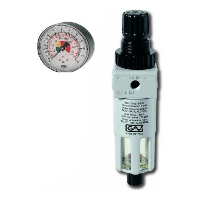 GAV FR180 Air Filter - Reducer with Gauge - KHM Megatools Corp. Main image