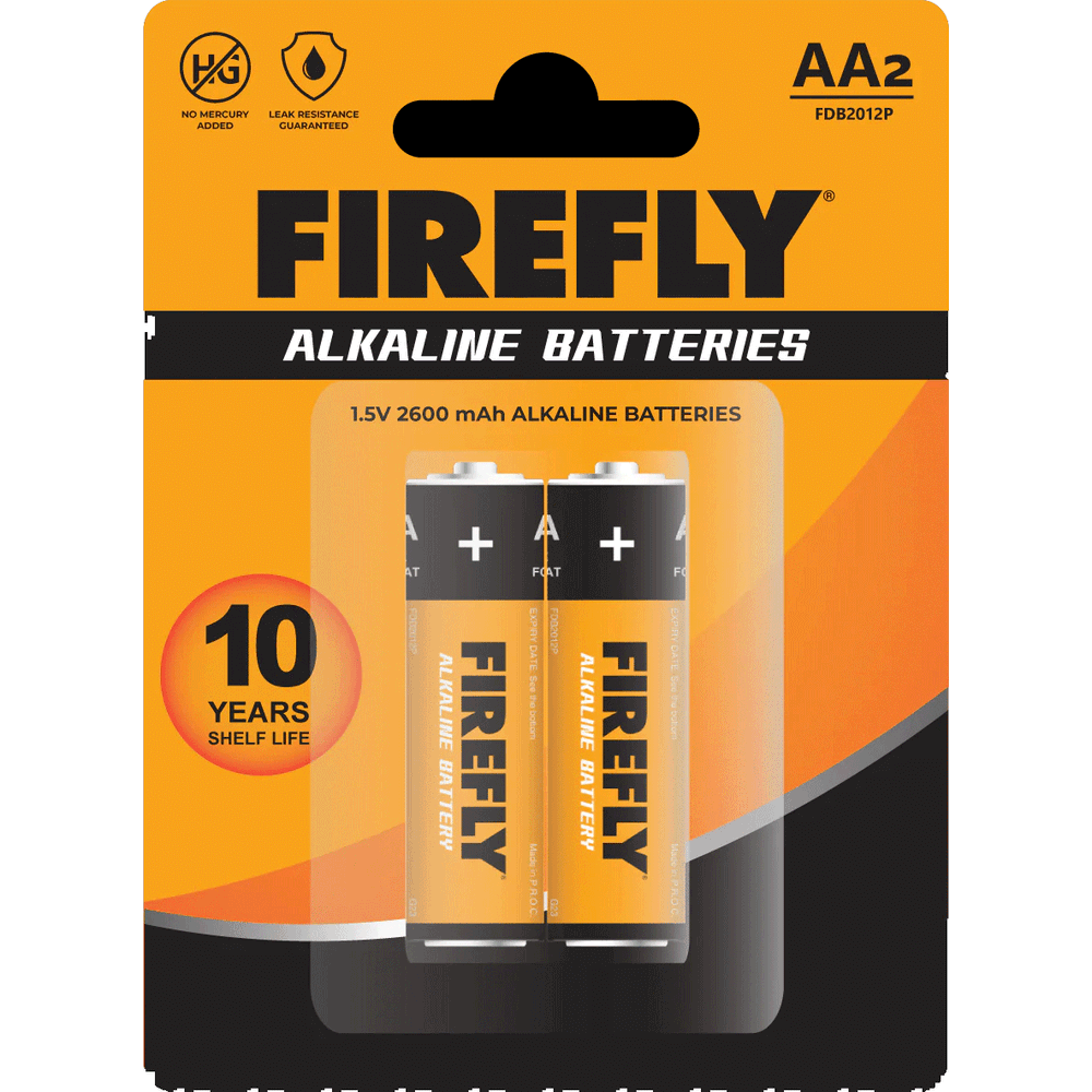 Firefly AA Alkaline Batteries | Firefly by KHM Megatools Corp. Main image