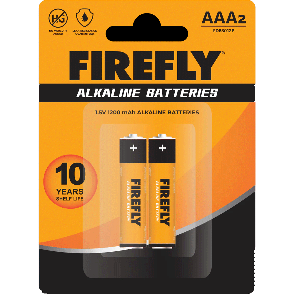 Firefly AAA Alkaline Batteries | Firefly by KHM Megatools Corp. Main image