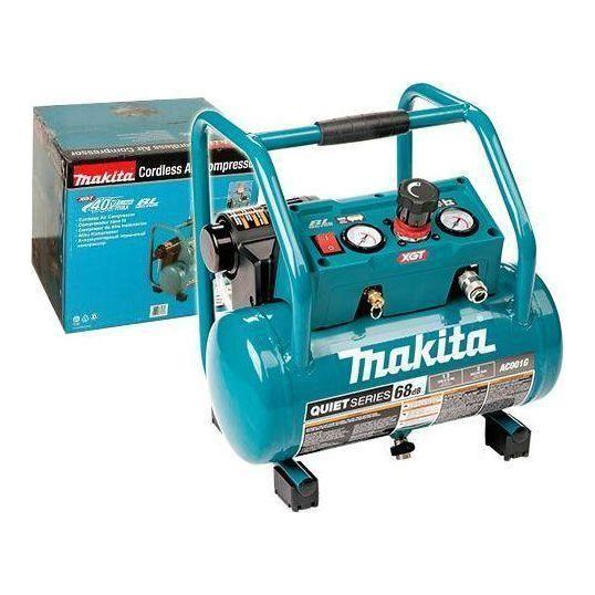 Makita AC001GZ 40V Cordless Air Compressor 135psi (Noise less) XGT [Bare] - KHM Megatools Corp. Main image