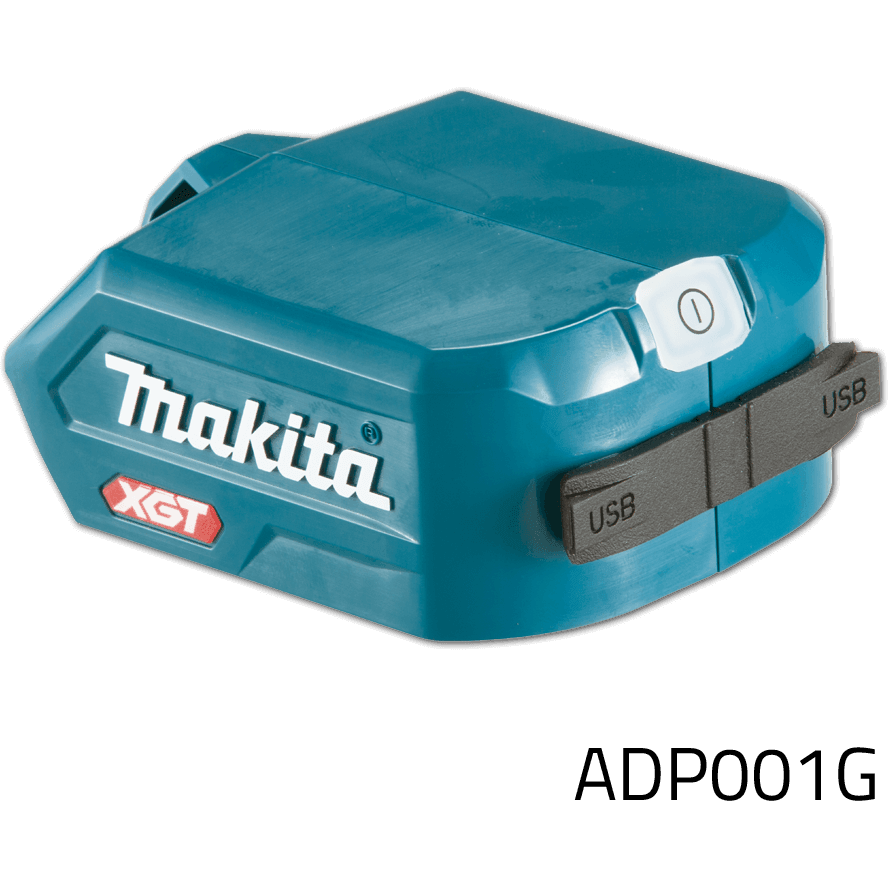 Makita ADP001G USB Adapter for 40V XGT Battery - KHM Megatools Corp. Main image