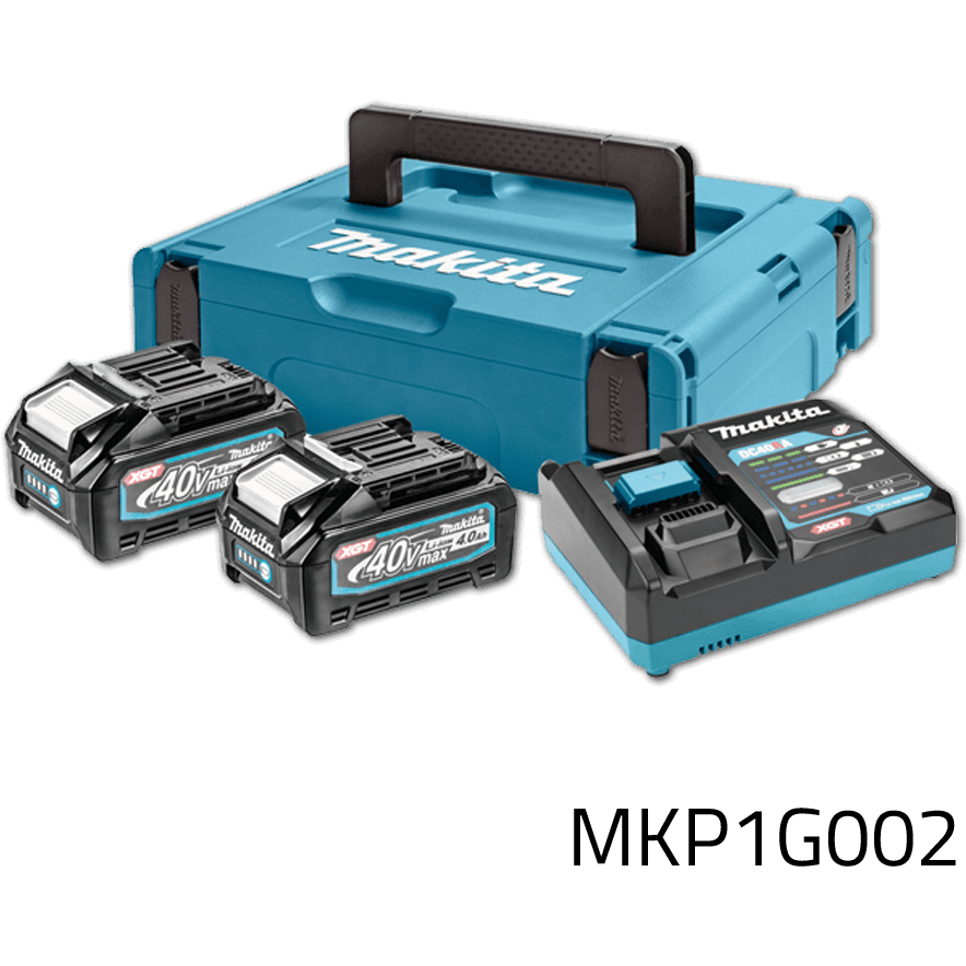 Makita MKP1G002 (191J97-1) 40V Power Source Kit / Battery & Charger Set XGT (4.0Ah) - KHM Megatools Corp. Main image