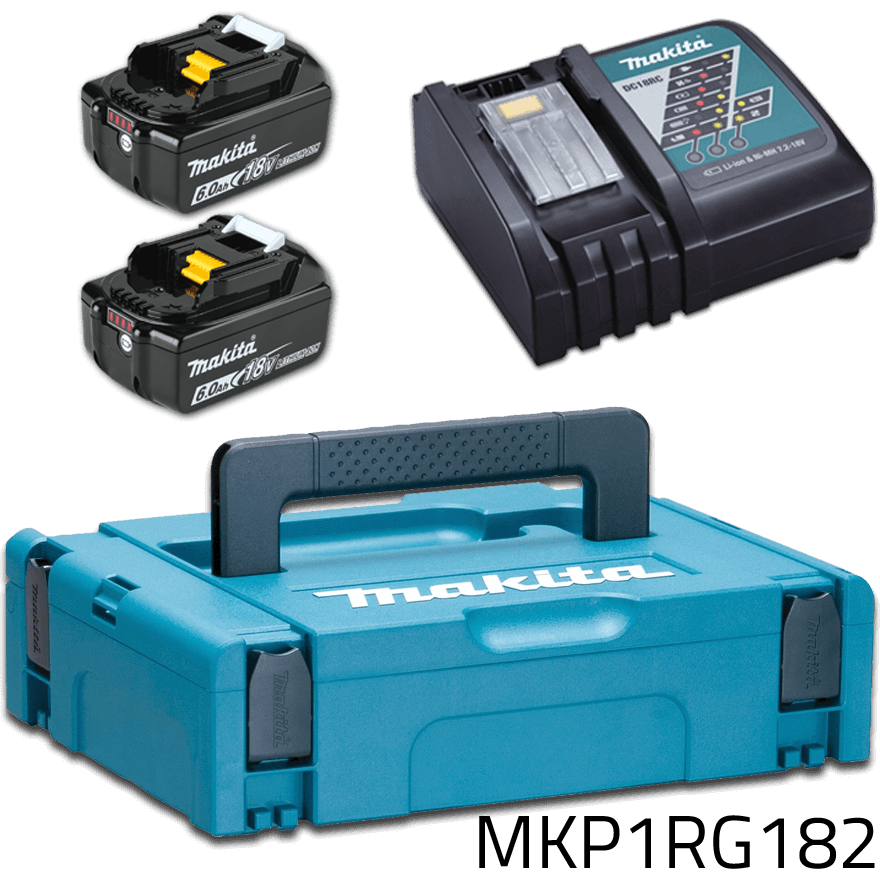 Makita MKP1RG182 (198116-4) 18V Power Source Kit / Battery & Charger Set LXT (6.0Ah) [198116-4] - KHM Megatools Corp. Main image