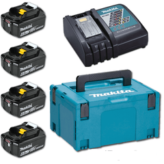 Makita MKP1RG184 Power Source Kit / Battery & Charger Set LXT [198140-7] (6.0Ah) - KHM Megatools Corp.