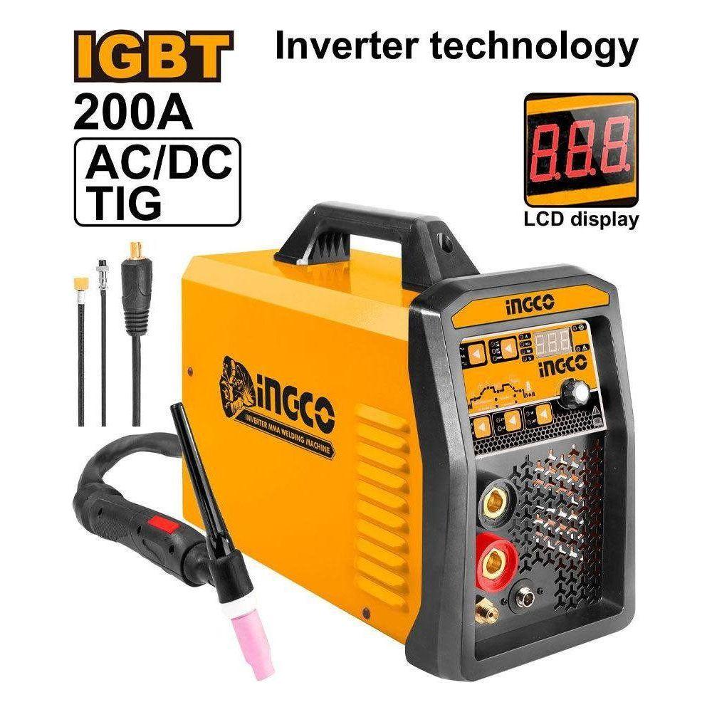 Ingco ING-ACDCTIG2001 Inverter AC/DC TIG/MMA Welding Machine Secondary image