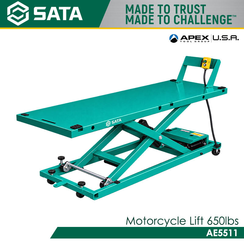 Sata AE5511 Motorcycle Lift 650lbs Main image
