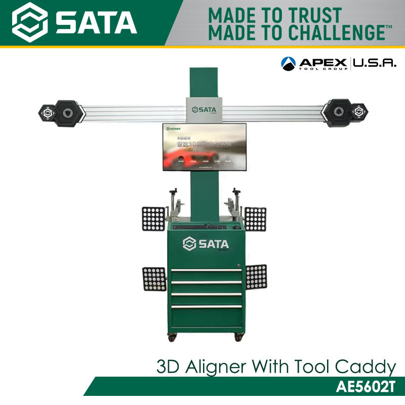 Sata AE5602T 3D Aligner With Tool Caddy
