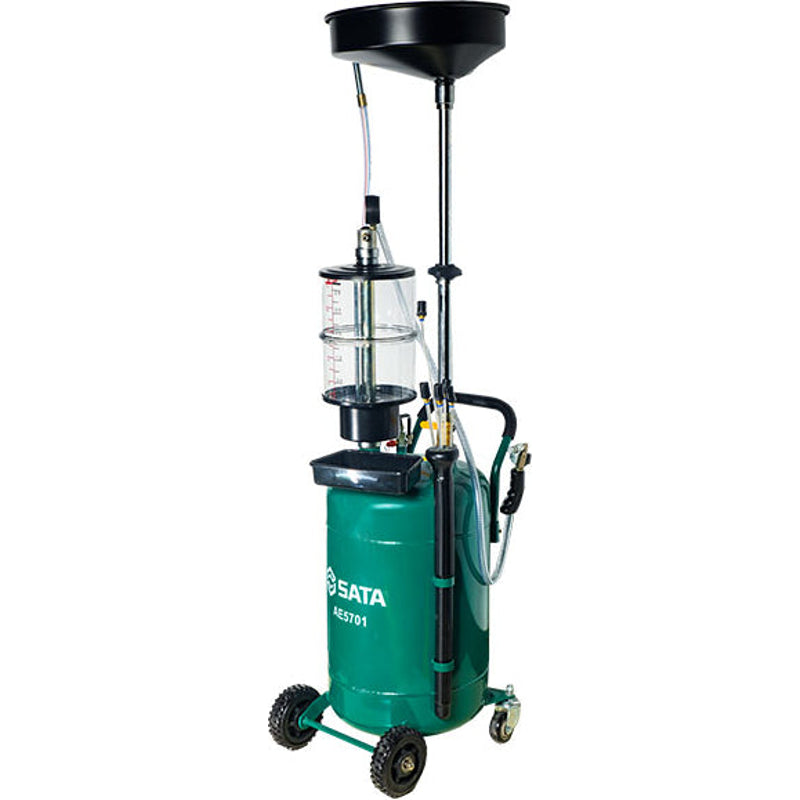 Sata AE5701 Waste Oil Collector with Measuring Cup