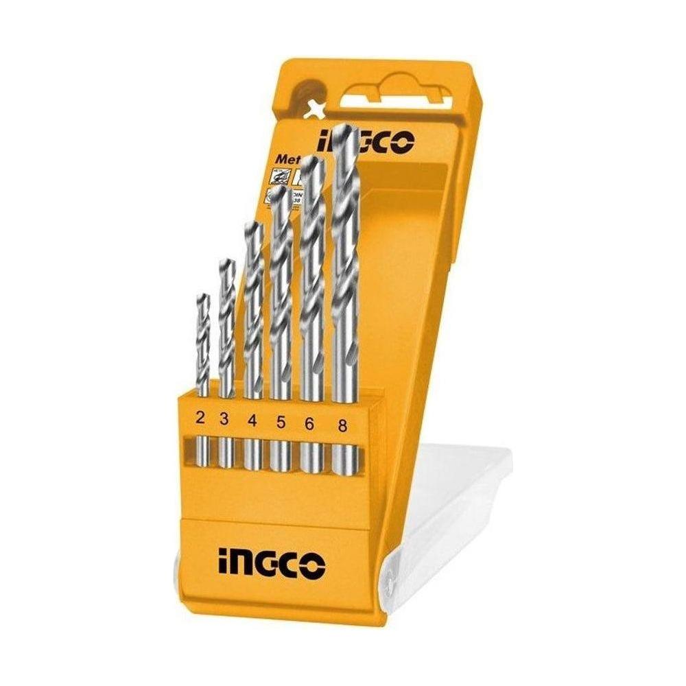 Ingco AKD1055 Metal Drill Bits 6Pcs Set - KHM Megatools Corp. Main image