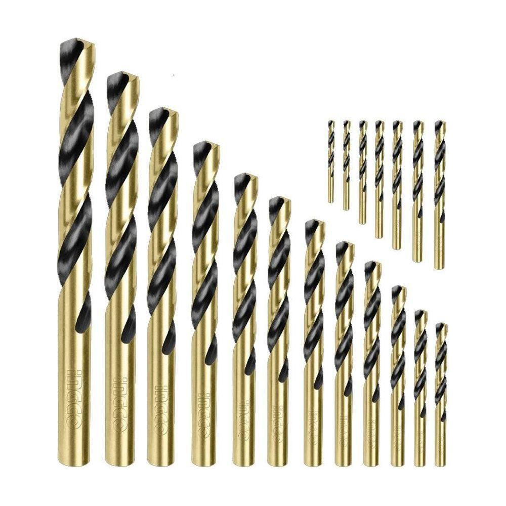 Ingco AKDB9190 HSS Twist Drill Bits 19Pcs Set - KHM Megatools Corp. Main image