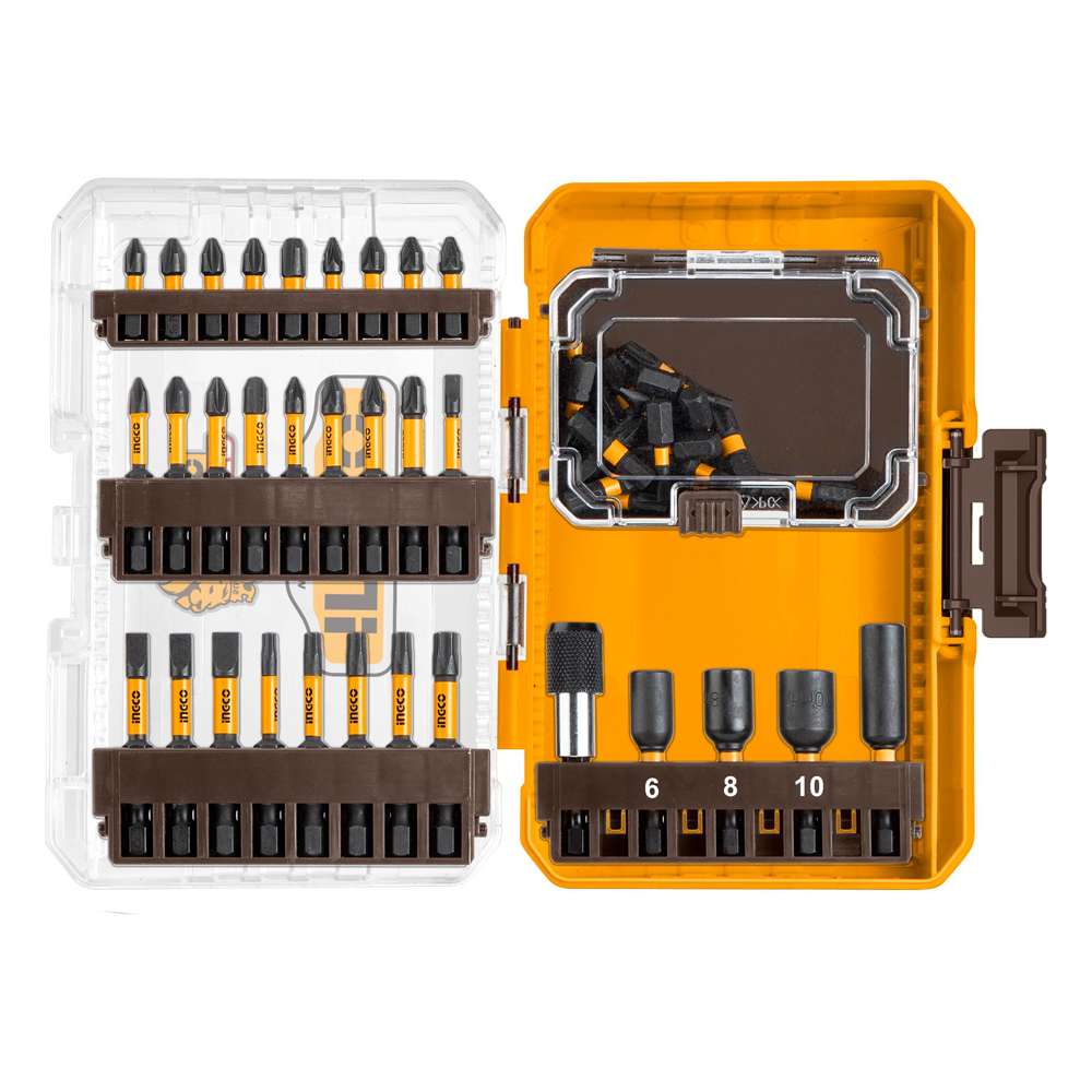 Ingco AKDL25106 Impact Screwdriver Bit Set 51PCS | Ingco by KHM Megatools Corp. Main image