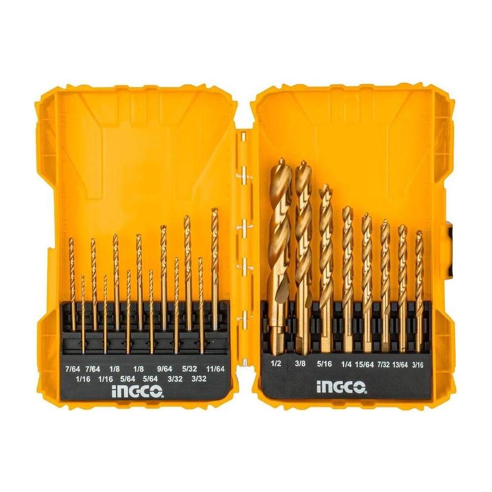 Ingco AKDL52101 Titanium Drill Bits 21Pcs Set CP - KHM Megatools Corp. Main image