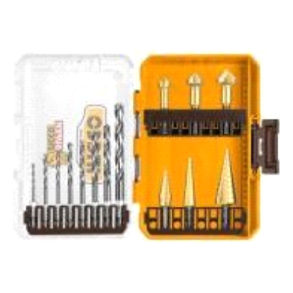 Ingco AKDL61401 HSS Drill Bit and Step Drill Bit Set 14PCS | Ingco by KHM Megatools Corp. Main image