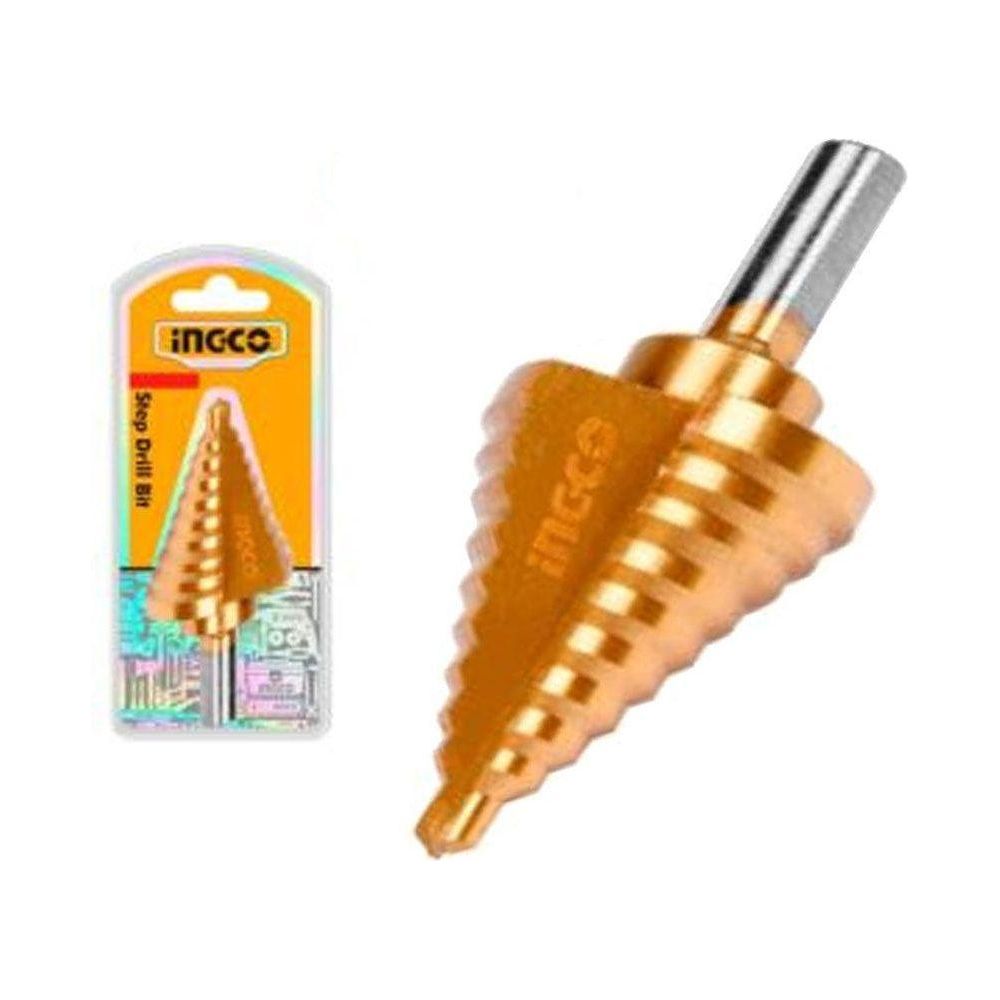 Ingco AKSDS06351 Step Drill Bit 6-35mm - KHM Megatools Corp.