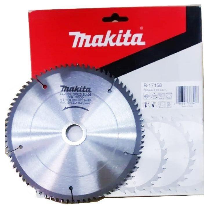 Makita B-17158 Circular Saw Blade 8" x 80T for Wood - KHM Megatools Corp. Main image