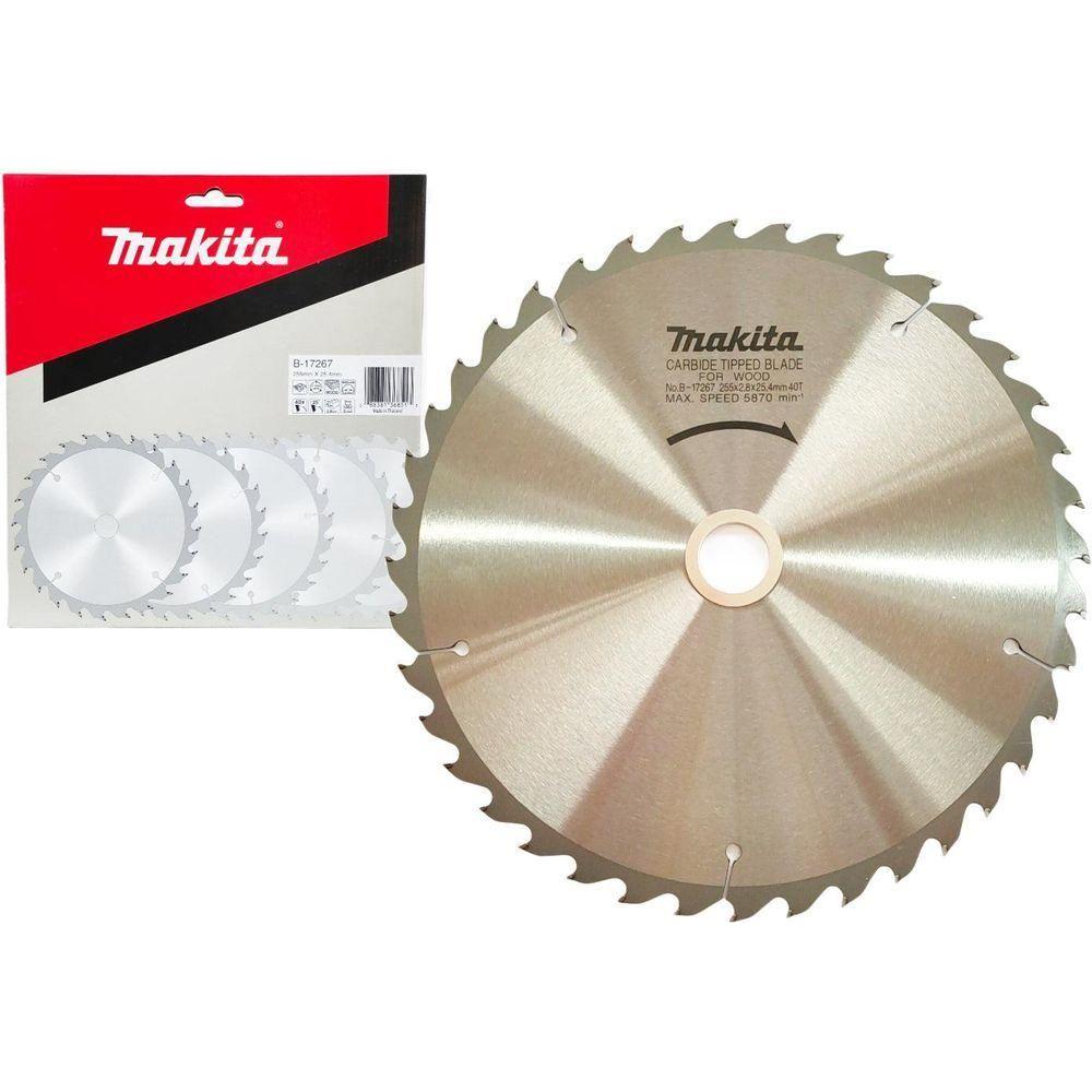 Makita B-17267 Circular Saw Blade 10" x 40T for Wood - KHM Megatools Corp. Main image